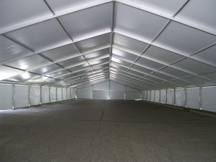 Tents for an outdoor event